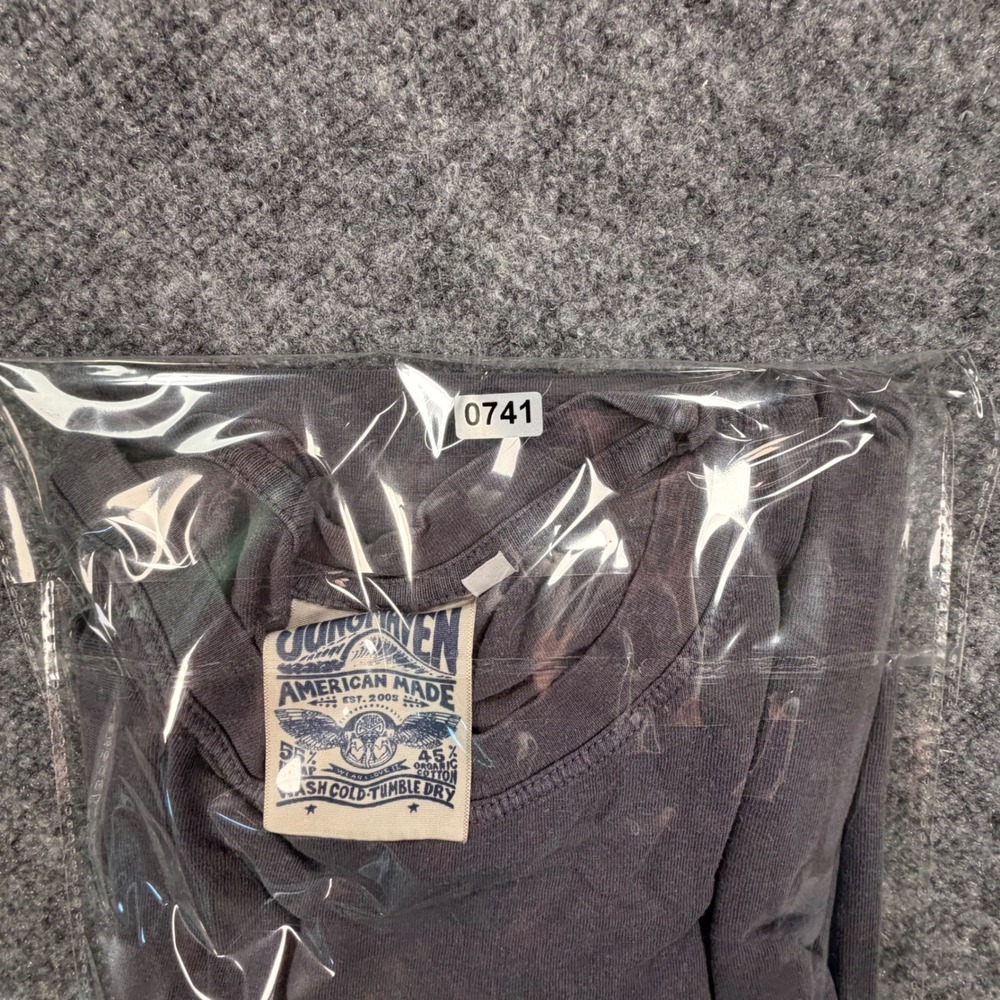 Jungmaven Ace Hotel Hemp Organic Cotton Graphic Tee Gray Mens Large USA Made 741 - Picture 6 of 6